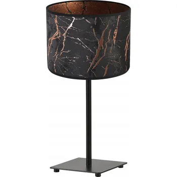Stojací lampa Stolní lampa Werona 3, 1x černé textilní stínítko se vzorem, (výběr ze 4 barev konstrukce), c