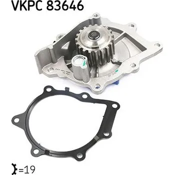 Motor automobilu Vodní čerpadlo, chlazení motoru SKF VKPC 83646