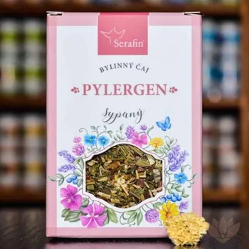 Čaj Serafin – byliny s.r.o. Pylergen - bylinný čaj sypaný 250ml – osobní odběr v Pardubicích a Jihlavě