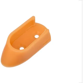 Nábytkové kování Držák šatní tyče oválné buk, plast (Držák šatní tyče oválné buk, plast)