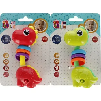 Hračka pro nejmenší Bam Bam Hudební dinosaurus