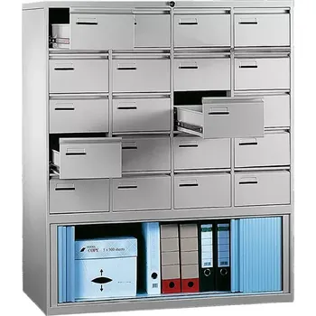 Kartotéka G 2453 kartotéka 20-zásuvková A5, šedá