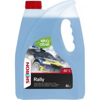 Náplň do chladiče a ostřikovače Sheron Zimní kapalina do ostřikovačů Rallye -30°C 4l