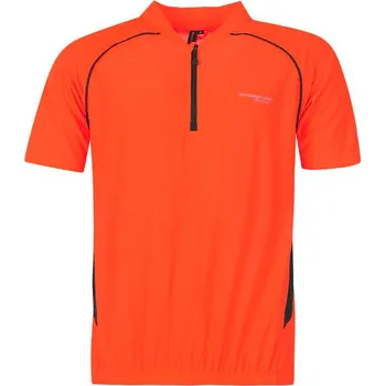 Pánské tričko pánské tričko MUDDYFOX cyklodres - ORANGE BLACK - L (Muddyfox Cycling Short Sleeve Jersey Mens)