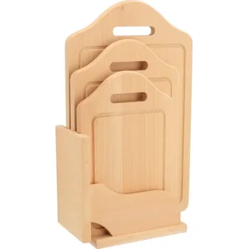 Kuchyňské prkénko Sada prkének se stojanem