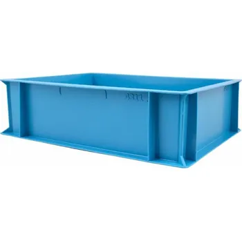 Zahradní úložný box Plastový eurobox 400*300*118 mm, modrý