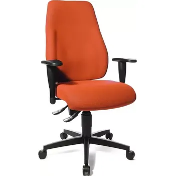 LADY SEAT křeslo kancelářské včetně područek, oranžová