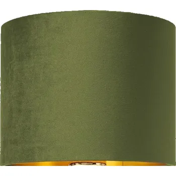 Lampička Kaspa, Stolní lampa Lora průhledný podstavec olivová - Formadore