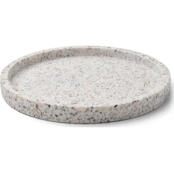 Šperkovnice Humdakin, Dekorativní podnos Humdakin Terrazzo 20 cm béžový - Formadore