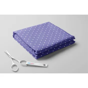 Softshell s beránkem, Puntík drobný Barva: Fialová