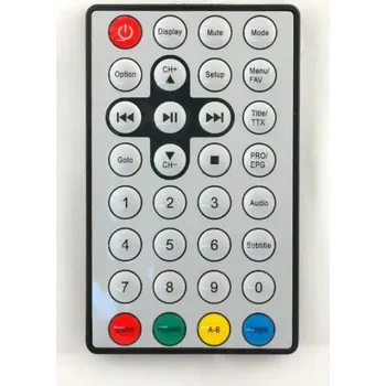 Dálkový ovladač ECG DVP7808DVB-T, DVP9808DVB-T - kompatibilní značkový dálkový ovladač General