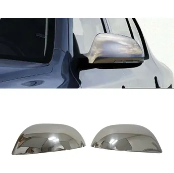 Tuning Nerez ochranné kryty zrcátek OMTEC Škoda Octavia II Facelift, Superb II