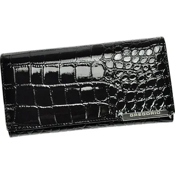Peněženka Dámská kožená peněženka Gregorio BC-102 černá