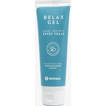 Masážní přípravek DECATHLON Relaxační přírodní masážní gel s chladivým účinkem 100 ml