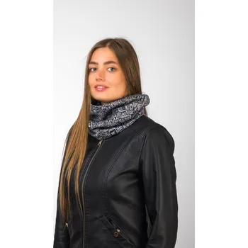 Nákrčník VFstyle Bavlněný nákrčník Classic love šedý