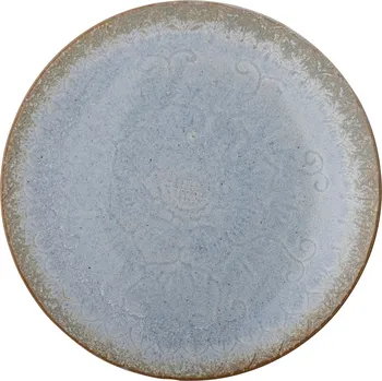 Talíř Bloomingville, Jídelní talíř Idunn 25,5 cm nebově modrý - Formadore