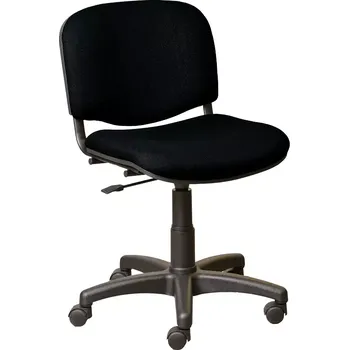 Jídelní židle JULIE - 1 židle čalouněná, bez područek a stolku, SUE S 1 - látka černá