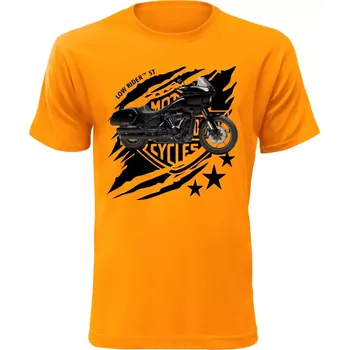 Pánské tričko Harley Davidson LOW RIDER ST oranžové