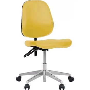 LZ 40 AL židle lékařská, koženka žlutá