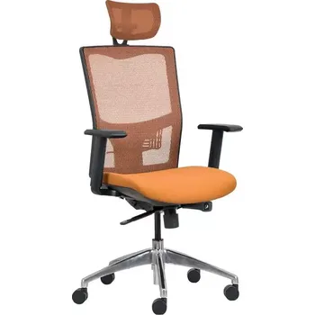 ANDREAS židle kancelářská oranžová