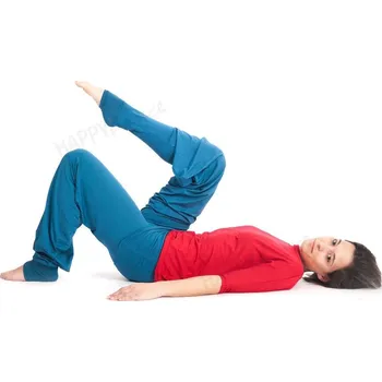 Dámská mikina Happy Dance,Tepláky na yogu - viskóza Y002, petroil (viskóza) M