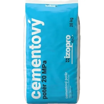 Omítka Cementový potěr Izopro eko 20 kg