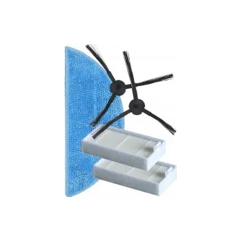 Sada příslušenství pro robotický vysavač HEPA filtry a kartáčky k vysavači LIDL SSWR A1 Silvercrest sada a mop 5ks