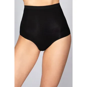 Stahovací kalhotky Kalhotky stahovací s vysokým pasem bezešvé Slip Bodyeffect Eco Barva: Černá, Velikost: M/L