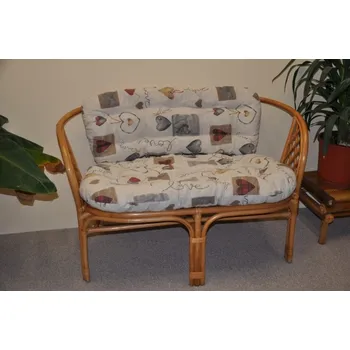 Podsedák Nábytek PEGAS Polstr na lavici Bahama motiv srdce LOVE