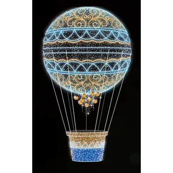Vánoční osvětlení Polamp POL-2933MI - 3D dekorace - Balon - 600 x 350 cm