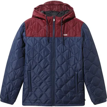 vans Pánská street zimní bunda woodcrest ii dress blues/port royale