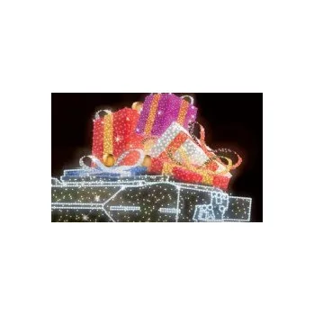 Vánoční osvětlení Polamp POL-2931PR - 3D dekorace - Tank - 280 x 370 x 1000 cm