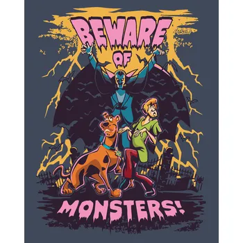 ZUTY Malování podle čísel - SHAGGY, SCOOBY-DOO A UPÍR Rozměr: 40x50 cm, Rámování: bez rámu a bez vypnutí plátna