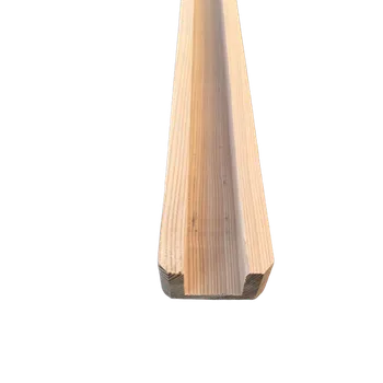 Zábradlí HAHNHOLZ Zadní kryt sloupku (pozink) 40x40x1000mm - horní uchycení Typ dřeva: Olše