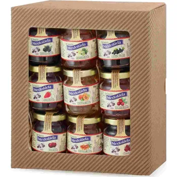 JANKAR PROFI Medoniéra s ovocnými medoládami 9x 60 g