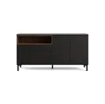 TVI Komoda Roomers 92178 černá/ořech