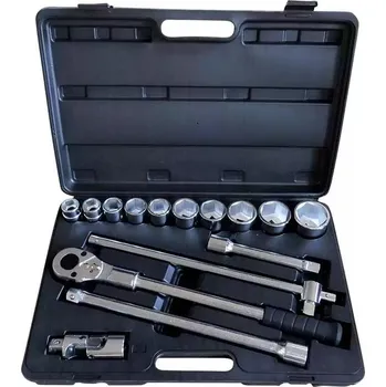 Triumf Gola sada 3/4", šestihranné hlavice, velikost 22-50 mm, 15 ks