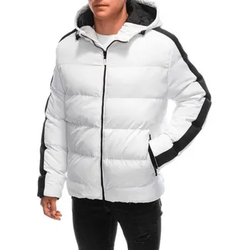 Pánská casual bunda Pánská prošívaná zimní bunda V5 EM-JAHP-0101 bílá