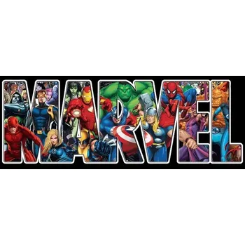 Diamantové malování Marvel a DC Diamantové malování - motivy z Marvelu - Avengers - hranaté diamanty Barva: C, Velikost: 60 x 20 cm