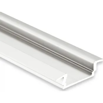 LED páska Galaxy Profiles PL8 LED zapuštený profil 200 cm, vestavný, LED pásek max. 12 mm