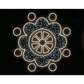 Vánoční světelný řetěz Polamp POL-1128 - 2D dekorace - Převisy - 170 x 170 cm