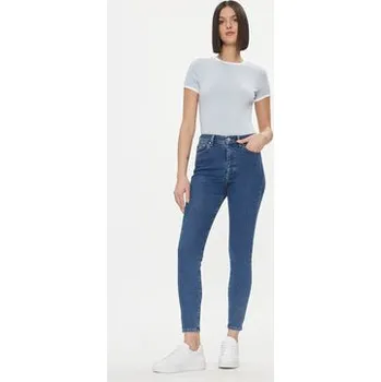 Dámské džíny Tommy Jeans Jeansy Sylvia DW0DW17147 Modrá Skinny Fit 25_30