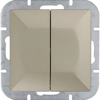 vypínač Abex Vypínač WP-2/5P č. 6, schodišťový barva: saténová