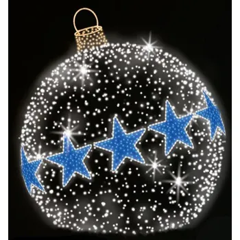 Vánoční osvětlení Polamp POL-1906 - 3D dekorace - Baňka - Ø200cm
