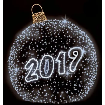 Vánoční osvětlení Polamp POL-1980 - 3D dekorace - Baňka - Ø300cm