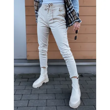 Dámské kalhoty Dámské kalhoty DStreet Beige DStreet šedá 1836055