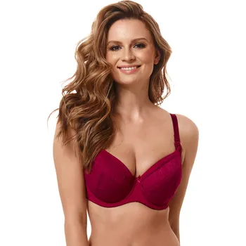 Podprsenka Kostar MM47 barva: bordó 65I