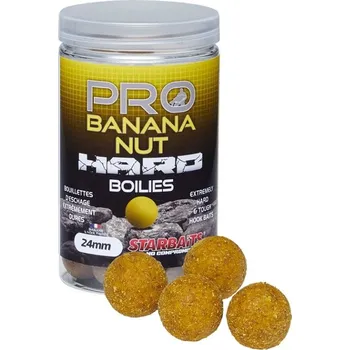 Boilies Starbaits Boilie Hard Pro Banana Nut 200g Hmotnost: 200g, Průměr: 24mm