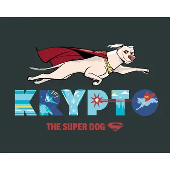 ZUTY Malování podle čísel - KRYPTO THE SUPERDOG (DC LIGA SUPERMAZLÍČKŮ) Rozměr: 40x50 cm, Rámování: bez rámu a bez vypnutí plátna