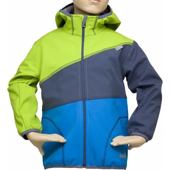 Fantom BUNDA SOFTSHELL TROJBAREVNÁ - TYRKYSOVO ŠEDO LIMETKOVÁ 86